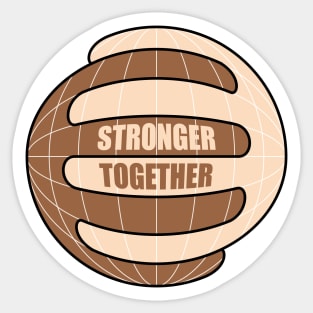 Stronger Together Hands Sticker